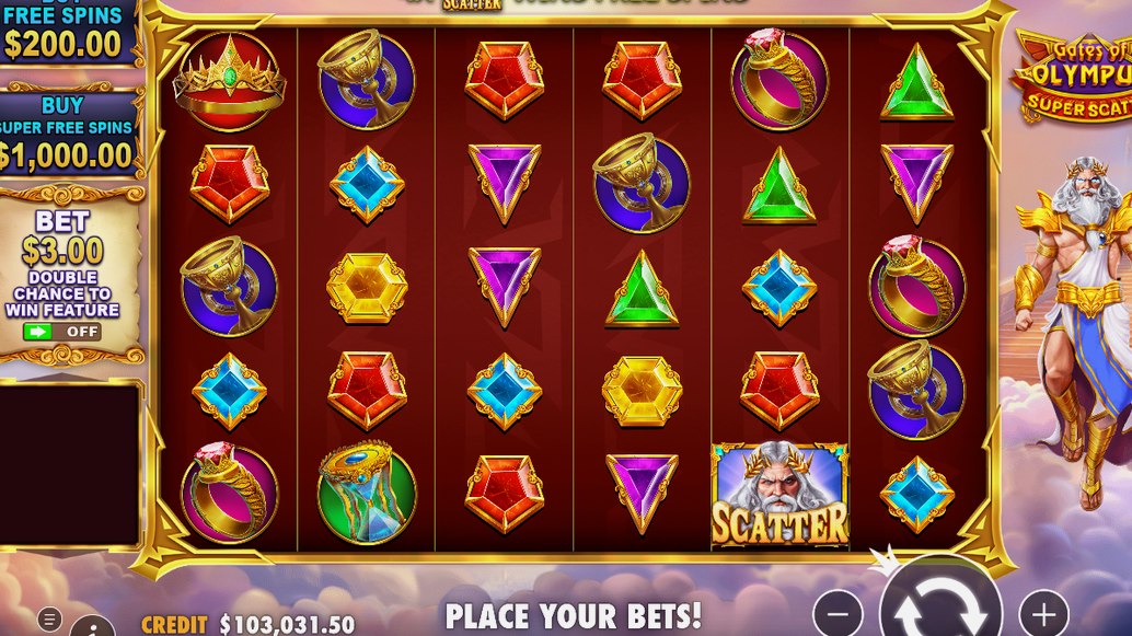 Gates of Olympus Super Scatter