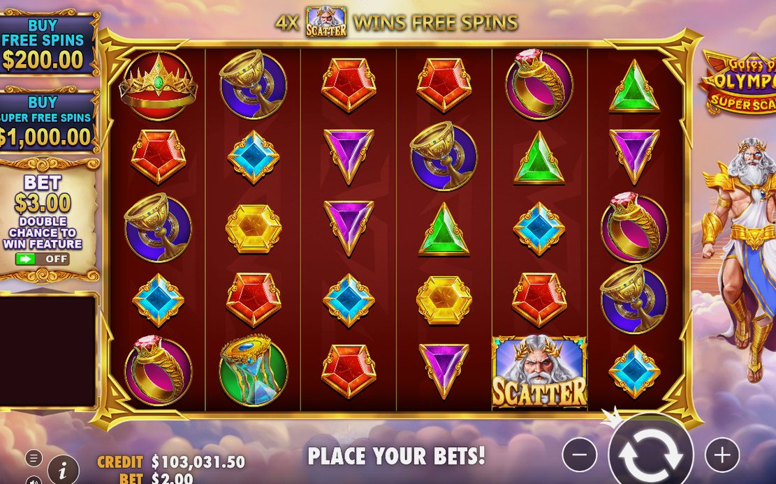 Gates of Olympus Super Scatter
